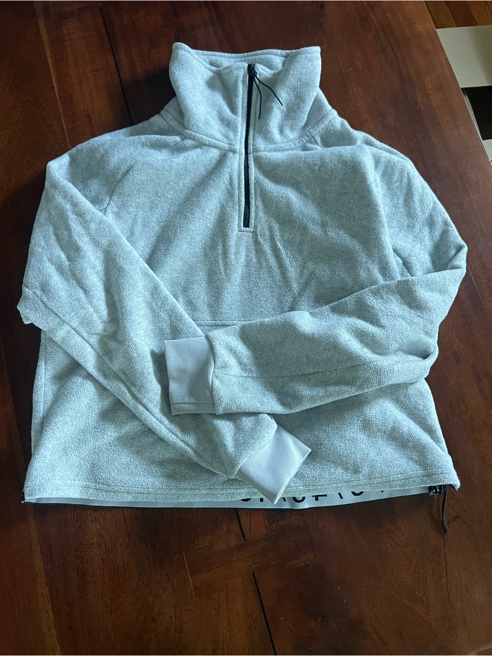 H&M Athletic Cropped Quarter Zip | Medium